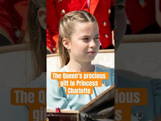 The Queen's precious gift to Princess Charlotte #royal #queenelizabeth #princesscharlotte