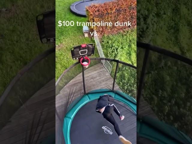 World's Highest Trampoline Dunk 