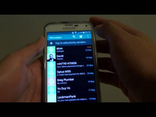 Samsung Galaxy S5: How to Enable/Disable Multimedia Messages Delivery Report