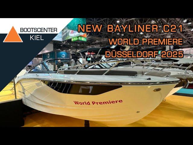 New Bayliner Cuddy C21 - World Premiere at the Boot Düsseldorf Boat Show 2025