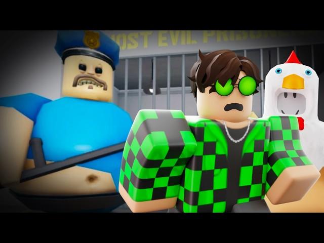 Can We Escape BARRY'S PRISON RUN in Roblox?!!?