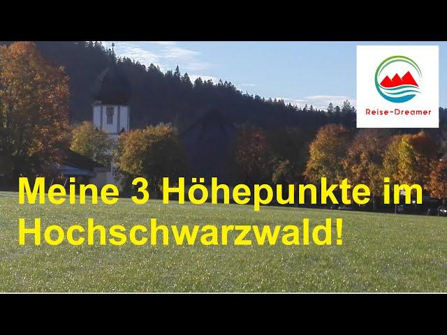 Meine 3 Höhepunkte im Hochschwarzwald! Hinterzarten, Freiburg & Titisee! Reise-Dreamer!