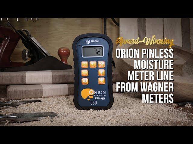 Compare the Orion Pinless Moisture Meters from Wagner Meters