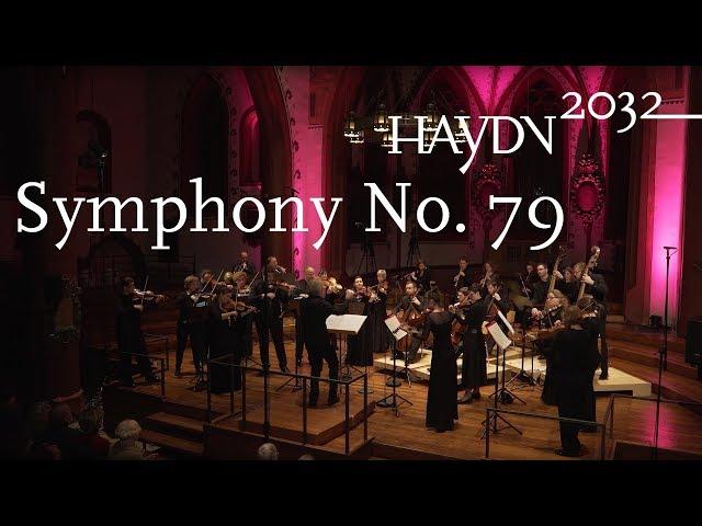 Haydn Symphony No. 79 | Kammerorchester Basel | Giovanni Antonini (Haydn2032 live)