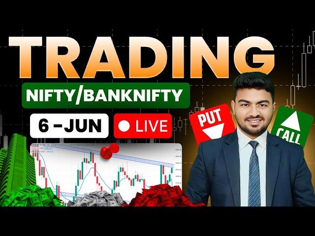  06 June Live Trading NIFTY, BANK NIFTY Intraday Scalping with Sonu Singh @SpeakerSonuSingh