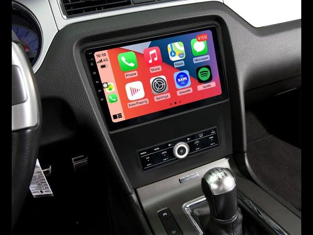 How to get Apple Carplay for a 2010-2014 Mustang!! Installing Huge Amazon Touchscreen Headunit!