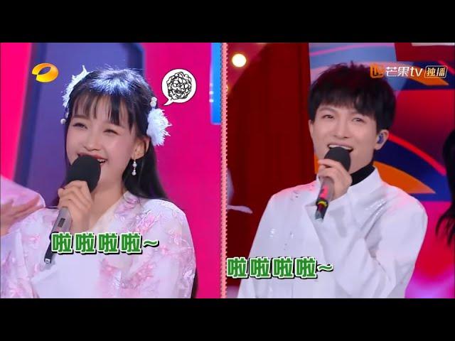 【周深】深深“一拖二”太南了 孙怡吴昕《芒种》唱到破音 Happy Camp《快乐大本营》