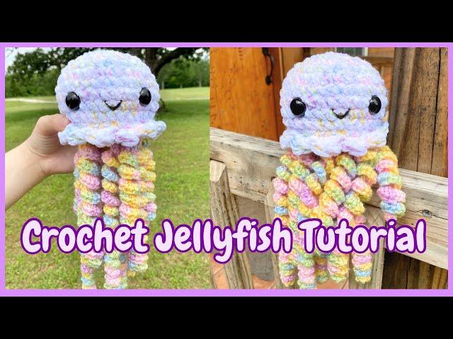 How to Crochet a Fun Jellyfish Amigurumi Plushie | Crochet Tutorial