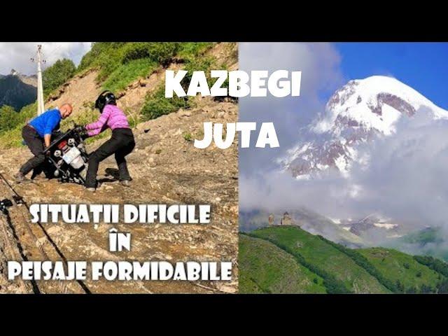 Blocaţi în noroi, în munţii Caucaz... | Gergeti (Kazbek), Juta (Chaukhi) | GEORGIA