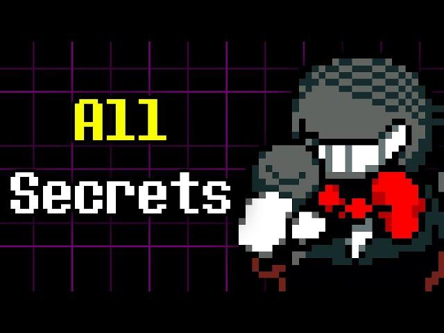 All Deltarune Chapter 3-4 Secret Bosses and Eggs