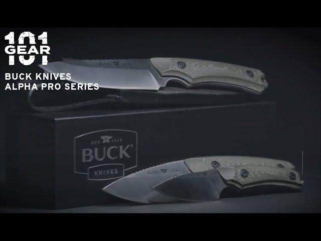 Gear 101 - Buck Knives - Alpha Pro Series