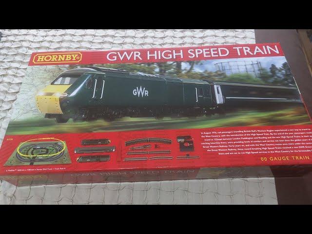 Hornby GWR High Speed Train Set Quick look & Test #hornby #modeltrains #gwr #gwrhst #modelrailway