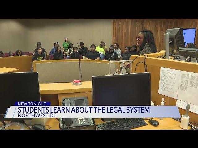 Students head to DC courthouse to learn how the justice system works