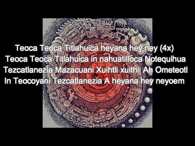 Canto Peyotero Teocan Teocan Titlahuica