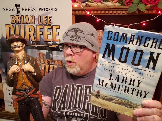 COMANCHE MOON / Larry McMurtry / Book Review / Brian Lee Durfee (spoiler free) Plus An Art Show!!