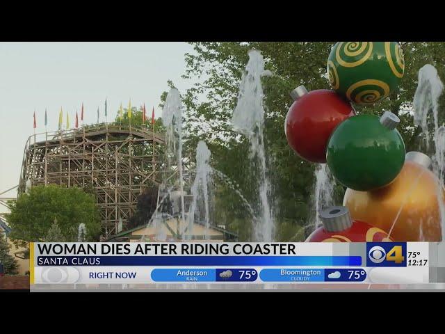 Woman dies after riding rollercoaster