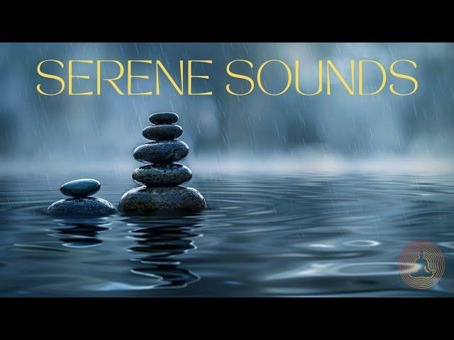 Serene Sounds - Wind Chimes and Deep Horn Tones for Restful Sleep and Meditation