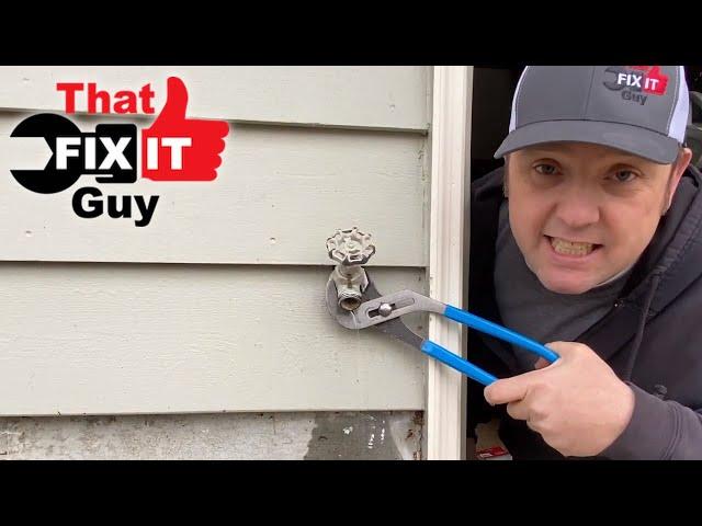 MUST KNOW INFO!...How to Replace a Leaky Outdoor Water Faucet