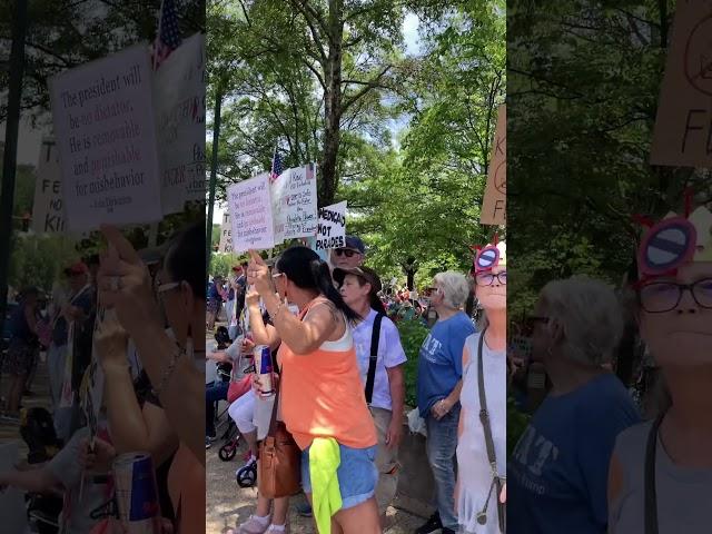 AMAZING: No Kings Day Rally Hot Springs National Park 6/14/2025