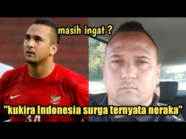 TRAGIS ! eks naturalisasi timnas Indonesia Jhon Van Beukering kini jadi satpam di Belanda