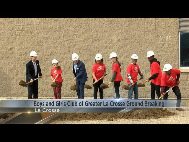 Ground breaking at the Terry Erickson Boys and Girls Club