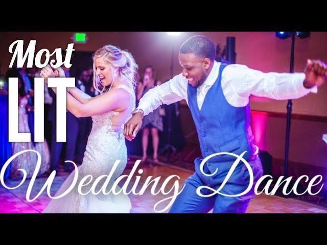 THE MOST LIT INTERRACIAL WEDDING DANCE | Best First Dance | Cultural Dance | Bridal Party Swag Surf