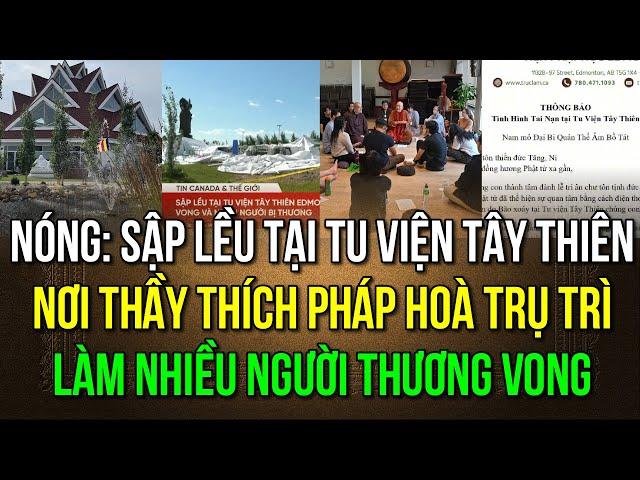 Tin nóng: Sập lều làm 1 người chết và nhiều người bị thương nơi Thầy Thích Pháp Hòa trụ trì