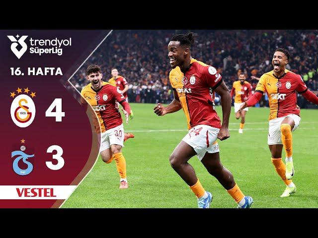 Vestel | Galatasaray (4-3) Trabzonspor - Highlights/Özet | Trendyol Süper Lig - 2024/25