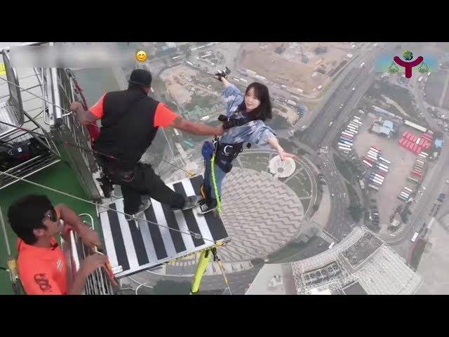 Girls Bungee Jumping First Time Fell to Death