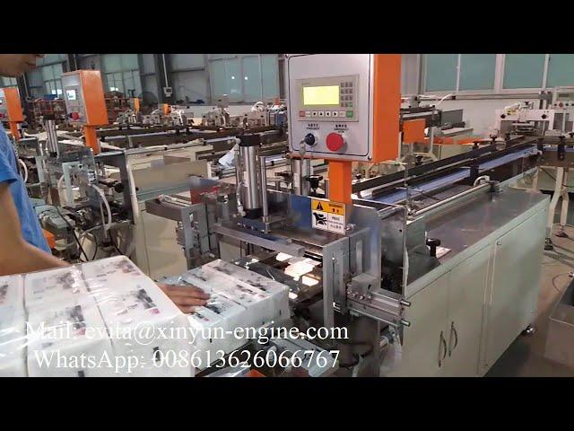 Semi automatic facial tissue paper multi bag packing machinery price
