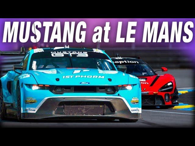 The FORD MUSTANG GT3's Le Mans 24 Hour Debut