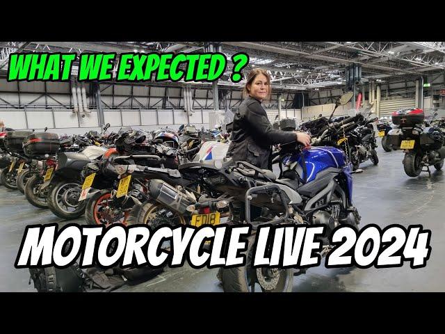 Female Motorcyclist: Motorcycle Live 2024 NEC