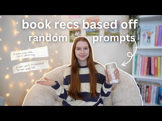 I let random prompts decide my book recommendations 🫙