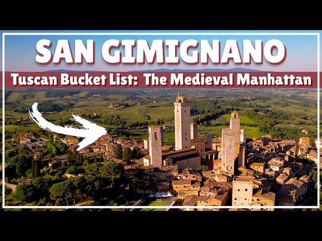 MEDIEVAL ITALY! How to Spend Your Day in San Gimignano | Everything to See and Do in Tuscany's Gem