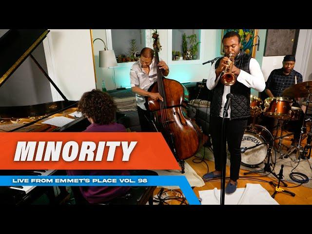 Emmet Cohen w/ Buster Williams, Lenny White & Wallace Roney Jr. | Minority