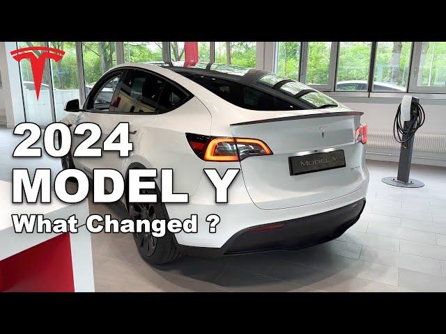 New 2024 Tesla Model Y Is Here! With New Dashboard, Rear Screen And More