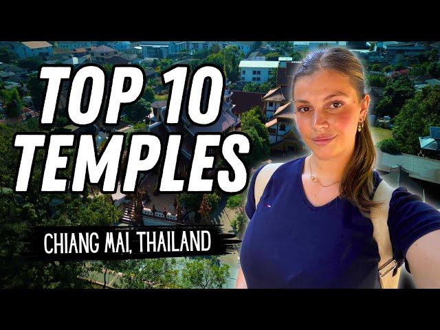 Top 10 Must Visit Temples In Chiang Mai, Thailand!