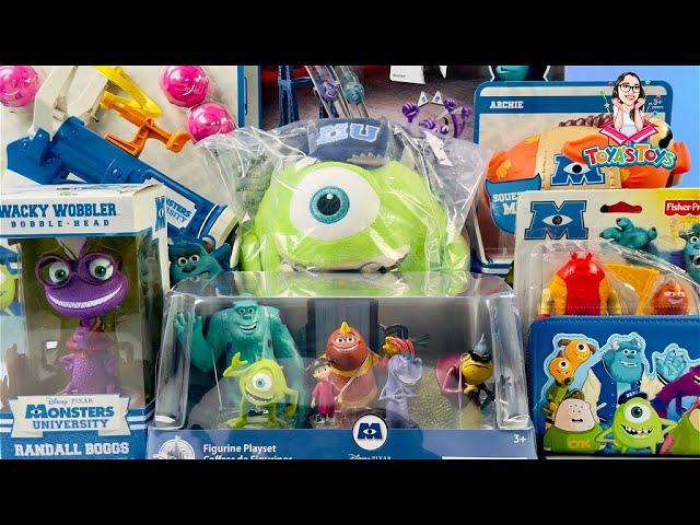 Unboxing and Review of Pixar Monsters University Toys Collection