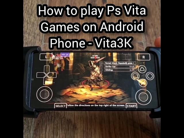 How to play Ps Vita games on Android | Vita3K  #vita3k #psvita #emulation