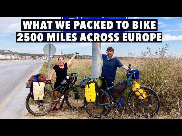 Everything WE PACKED to Bikepack Across Europe! (FULL GEAR REVIEW)