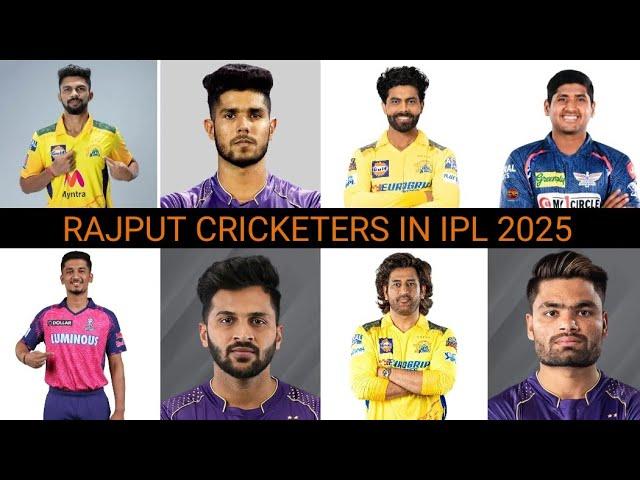 TOP 10. RAJPUT CRICKETERS IN IPL 2024 