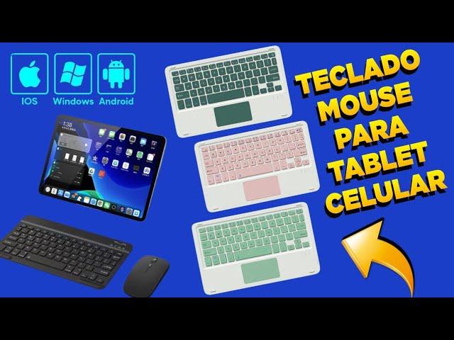 Teclado Bluetooth para Tablet e Celular