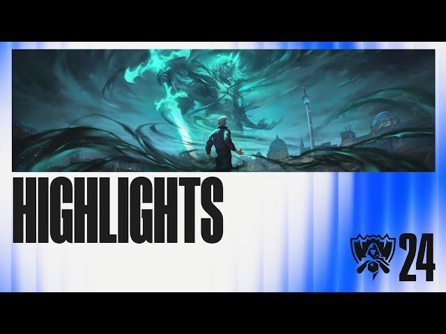 Highlights | BLG vs. T1 - Game 1 | 2024 Worlds | Swiss Stage