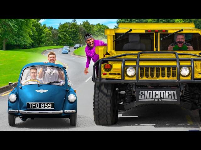 SIDEMEN ROAD TRIP: WORLD'S BIGGEST VS SMALLEST CAR