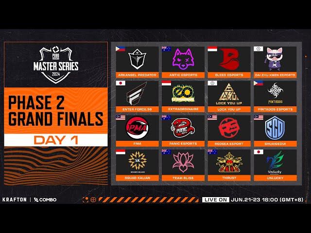 PMS 2024 Phase 2 - Grand Finals Day 1