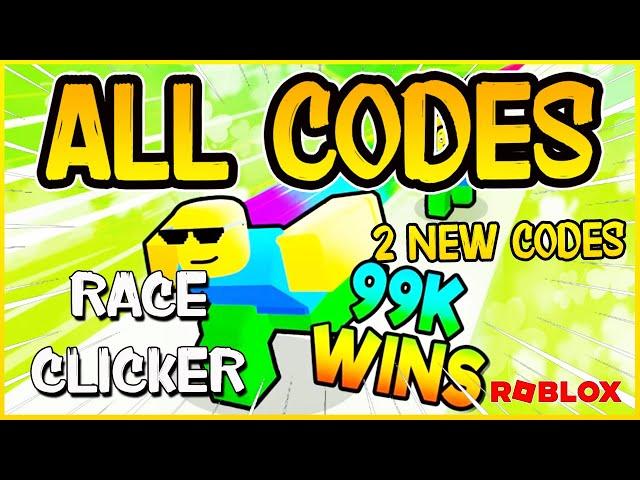 2 NEW WORKING CODES for  RACE CLICKER  Update RNG  Roblox 2024