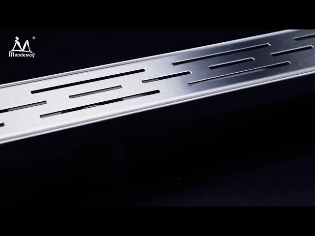 Stainless Steel Linear Drain from China Mondeway Factory