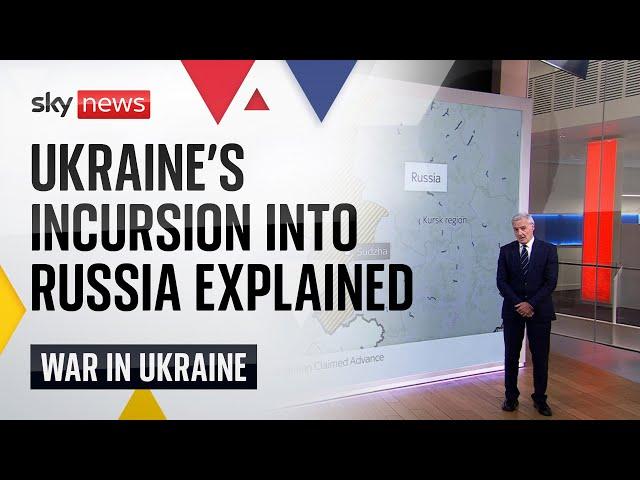 Kursk incursion: How significant is Ukraine's advance into Russian territory?