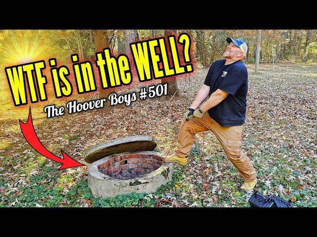 Magnet Fishing the OLD Well at the Cabin & Metal Detecting