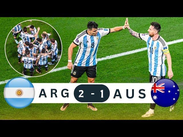 Messi Destroyed Australia With His Magical Performance In The World Cup 2022